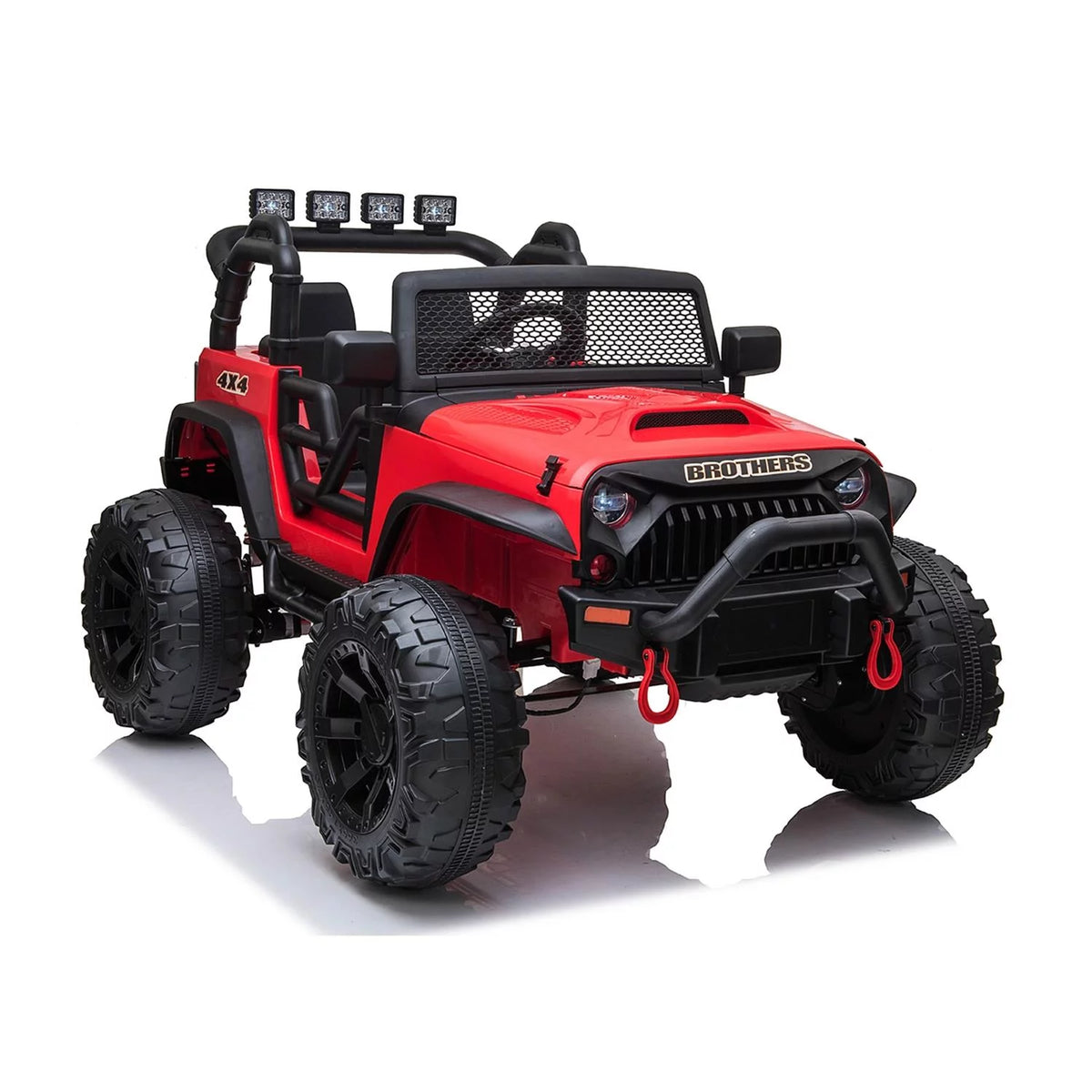 24V Battery Powered Kids Ride On Truck with Remote Control, Red P471757