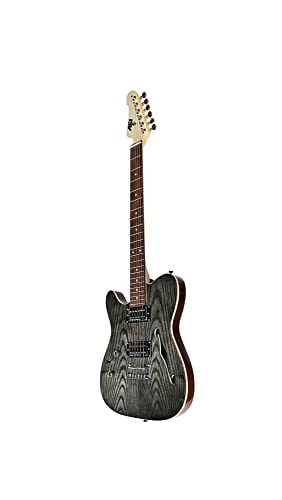 Natural Semi-Hollow-Body Electric Guitar V198275