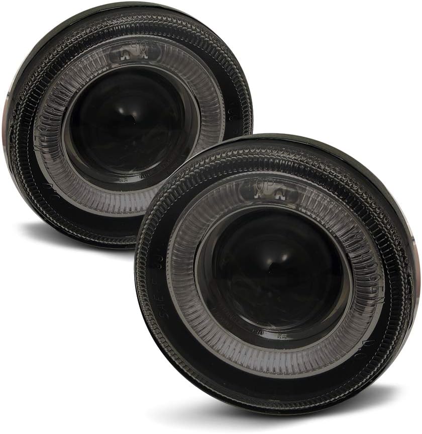 Smoked Lens LED Projector Fog Lights Assembly Left+Right E766123