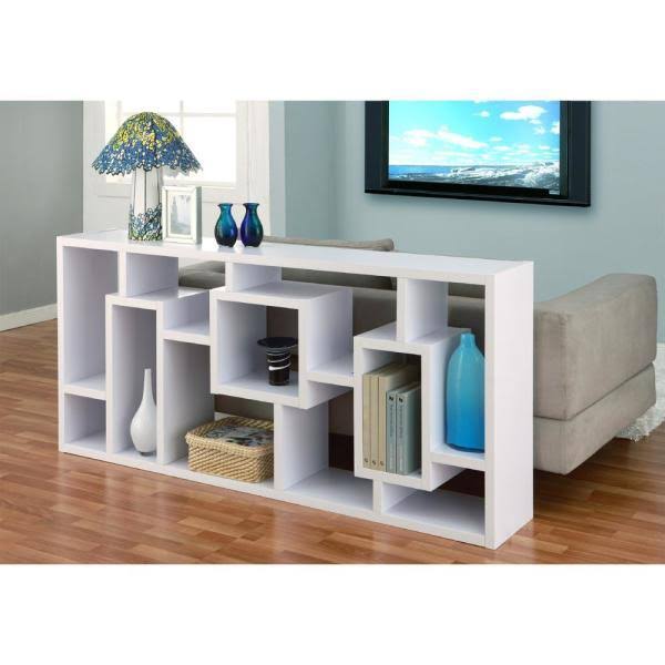 White Asymmetric Display Case L206956