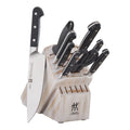10 Pc Knife Set with Rubberwood Block C923