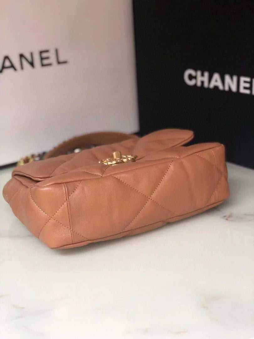 Brown 26cm Handbag G487
