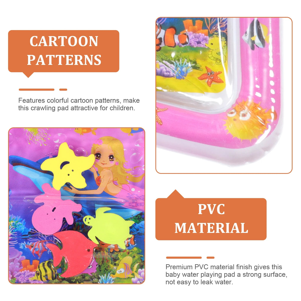 Inflatable Water Cushion Toys for Toddlers Pvc C305894