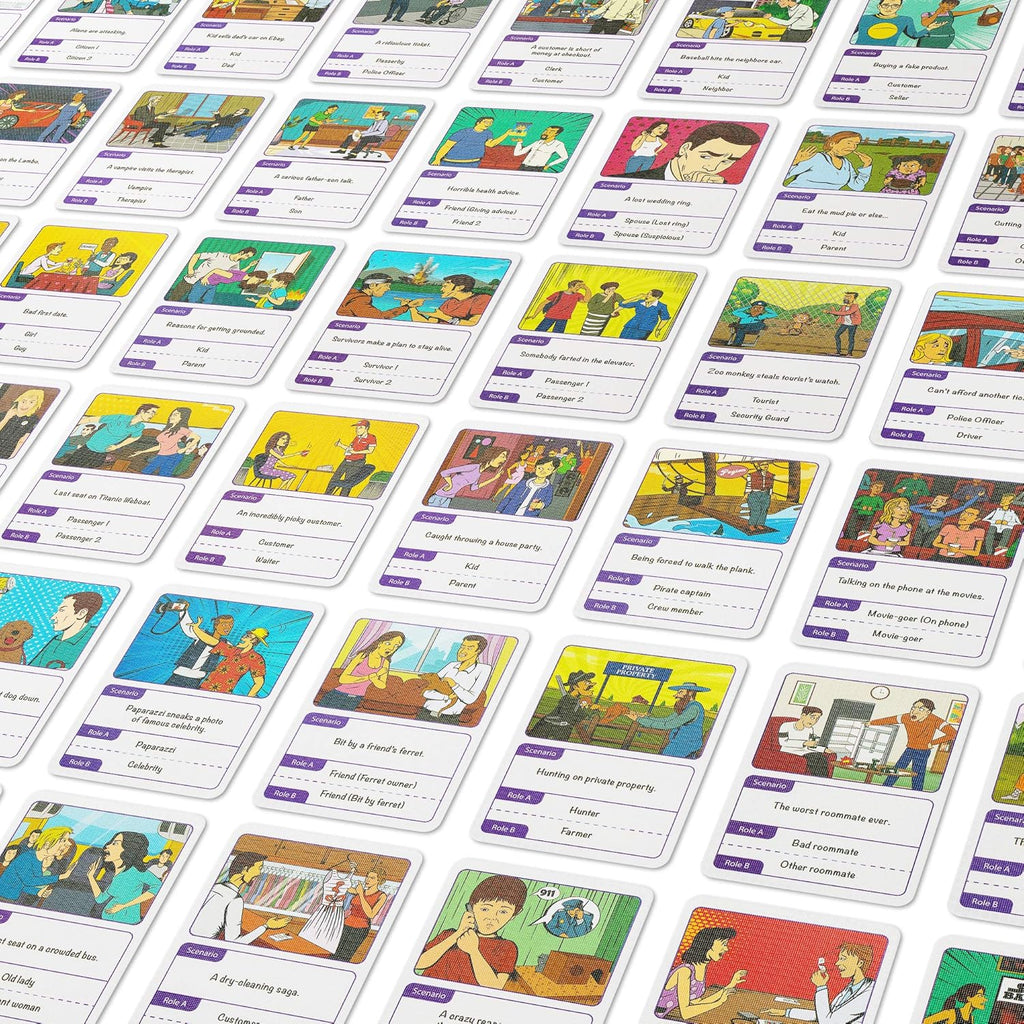 Family Party Game Cards I9374