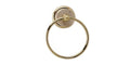 Beige Marble Towel Ring F519024
