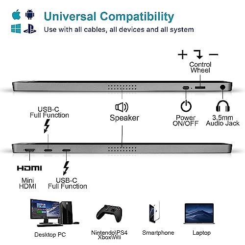 15.6inch 1080P FHD USB-C HDMI IPS Gaming Monitor J729