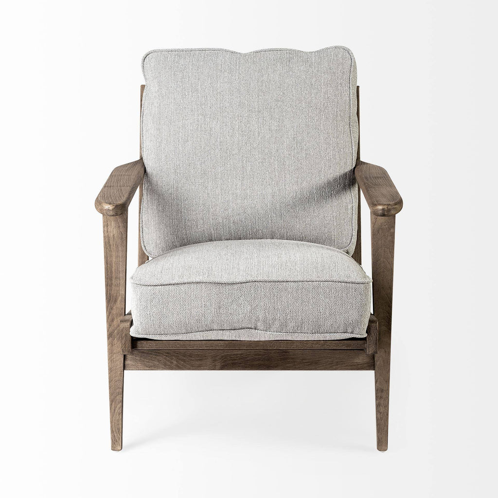 Frost Grey Fabric Accent Chair S465