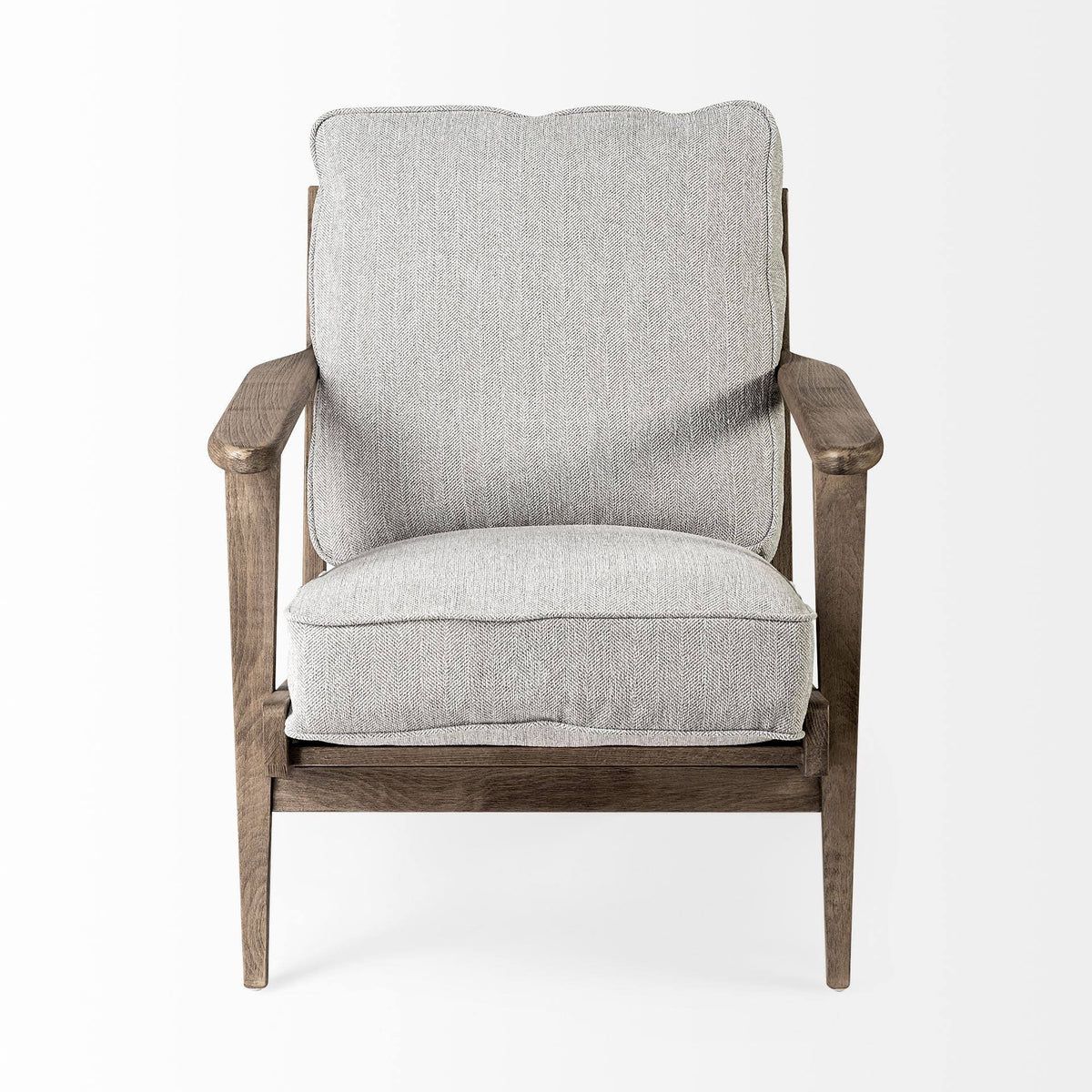 Frost Grey Fabric Accent Chair S465