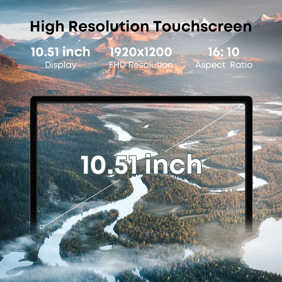 10.1" Tablet 128GB ROM 6GB RAM Android 12 B767742