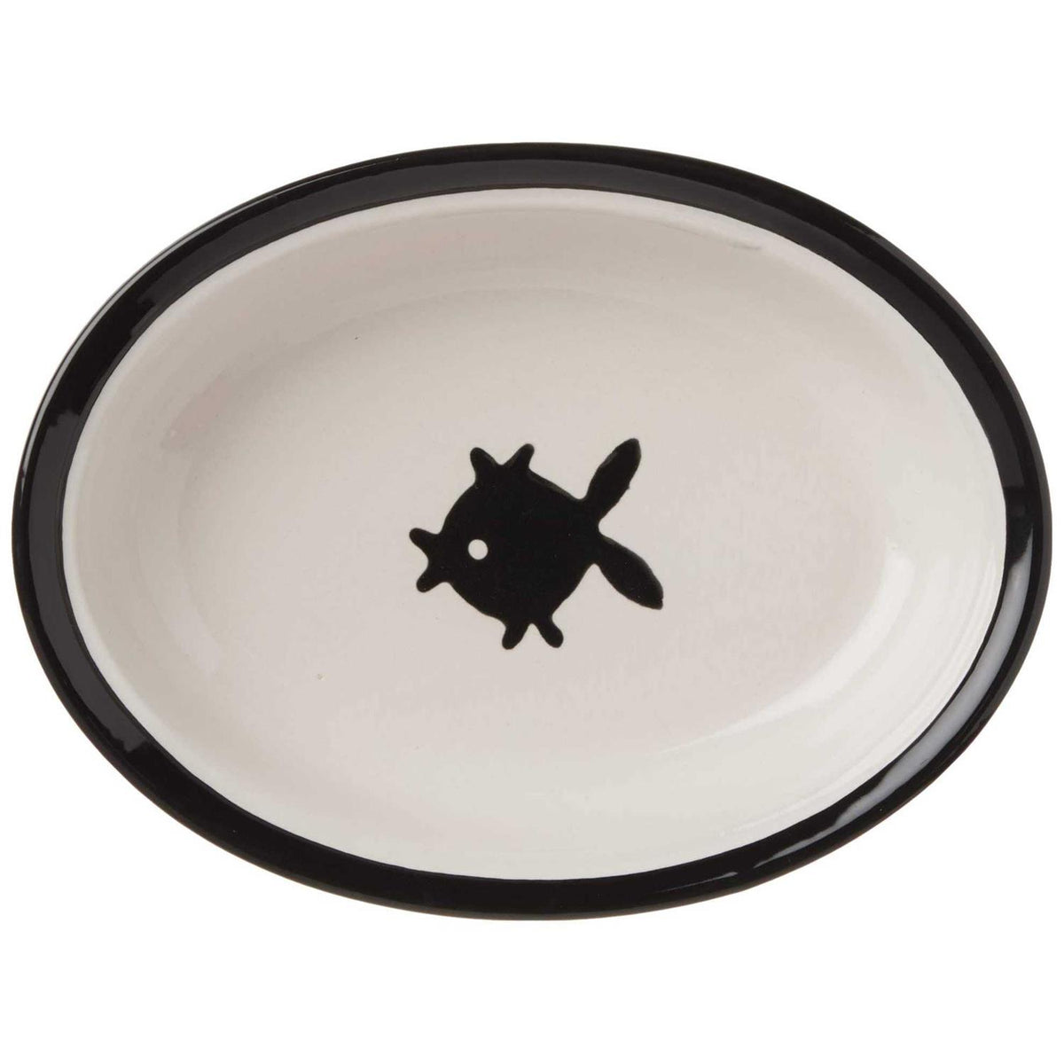 Stoneware Cat Bowl F106