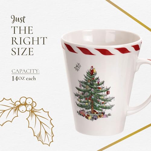14oz Mug & Spoon Set (4-Piece) Earthenware N559