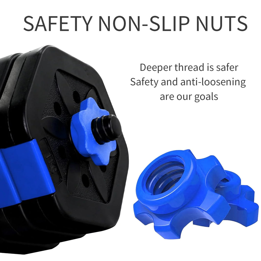 22lb Adjustable Dumbbell Set with Connector B34639
