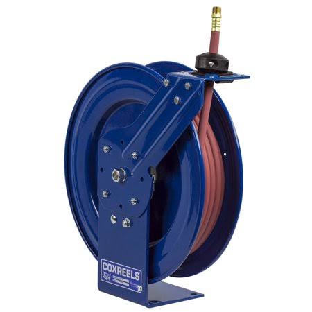 Retractable Air/Water Hose Reel, 1/2 inch I.D., 30& Capacity, 300 psi G79821