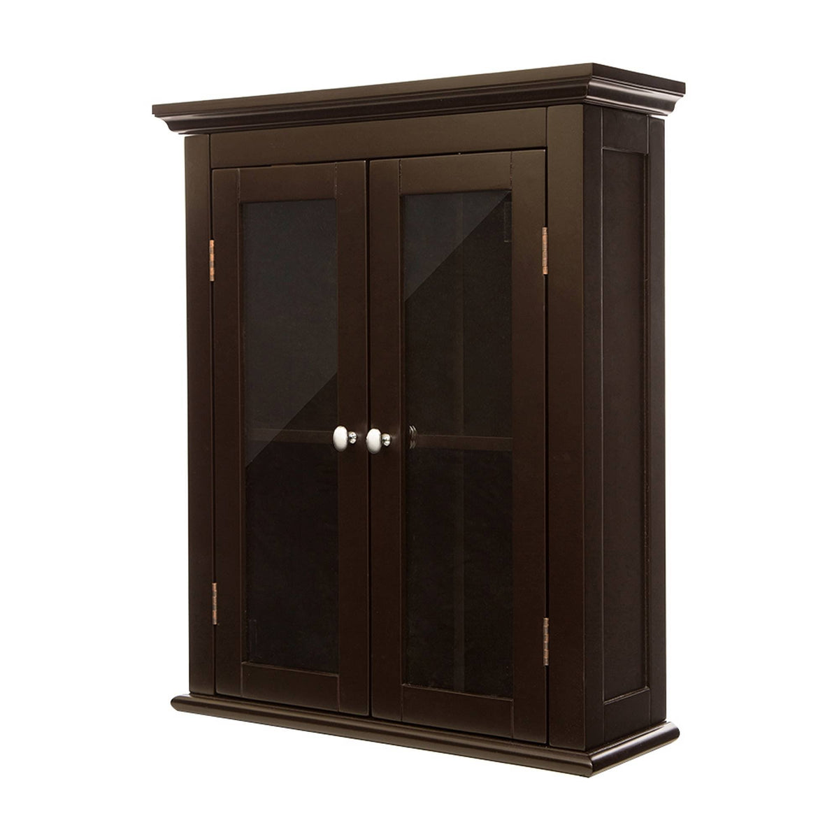 Wooden Wall Storage Cabinet with Double Doors N578