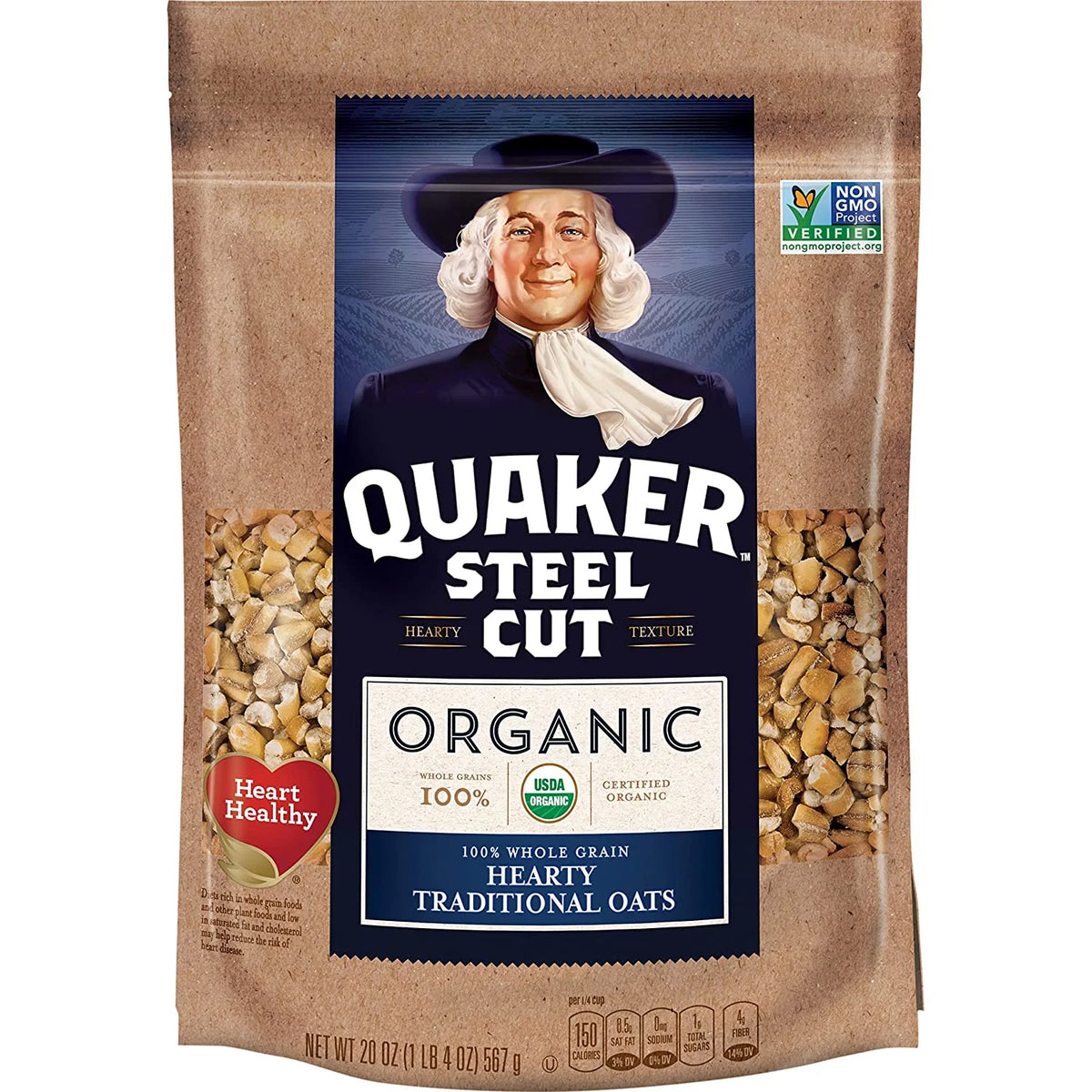 20 oz Steel Cut Oats 4 Pack X827