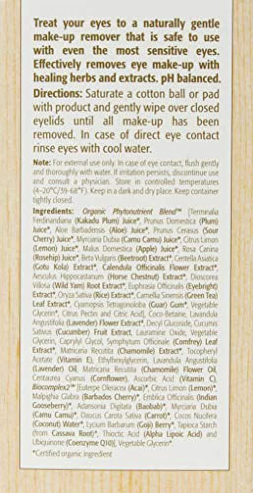 Herbal Eye Make Up Remover, 5.07 Ounce E2285