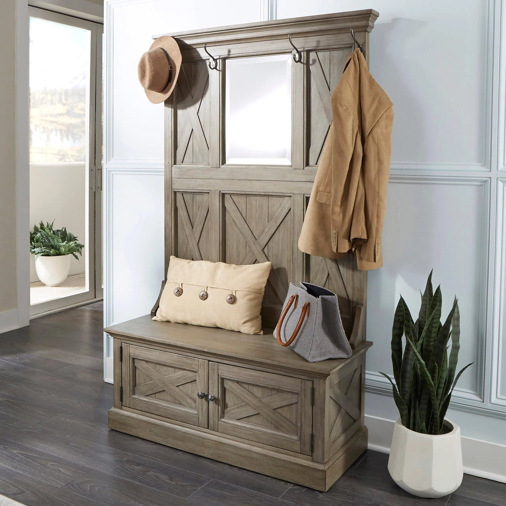 Gray Hall Tree R823