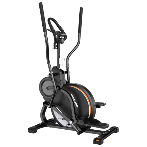 3-in-1 Elliptical Machine Stair Stepper Trainer with 16 Resistance J208652