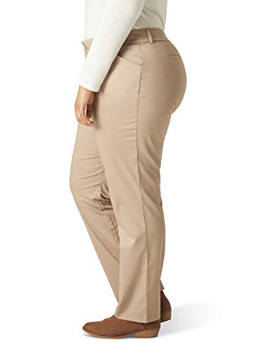 Plus Size Relaxed Fit Straight Leg Pant S2365