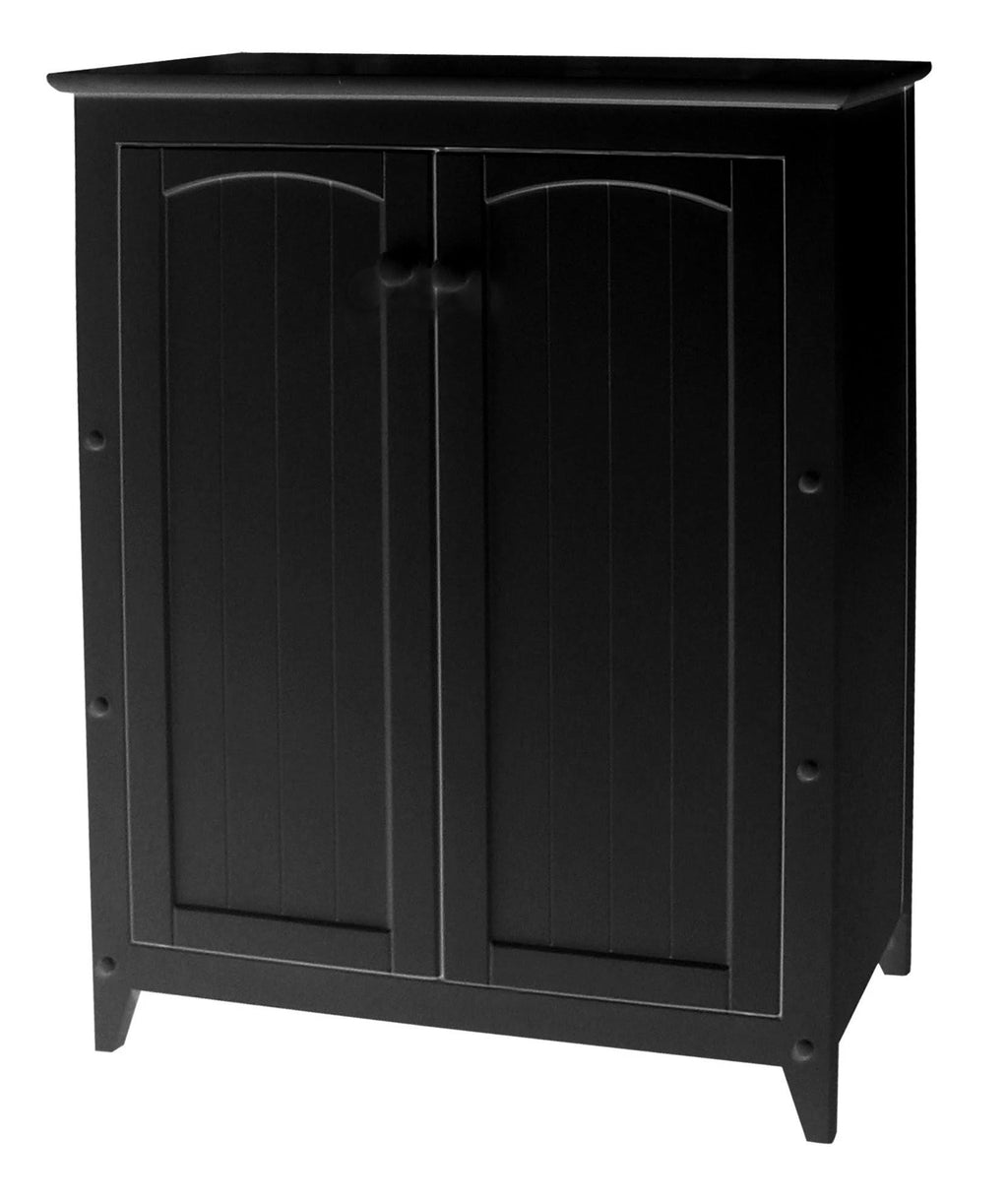 Black Double Door Cabinet A88782