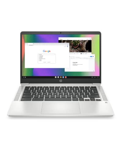 Mineral Silver 14" HD Display Chromebook Laptop F800