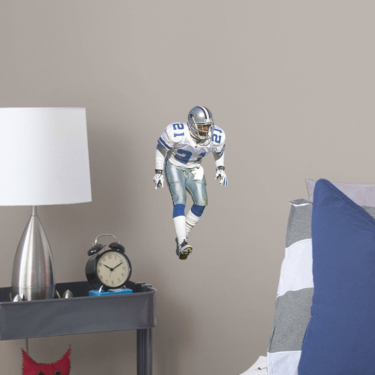 Removable Wall Decal Giant Athlete + 2 Wall Decals O7786