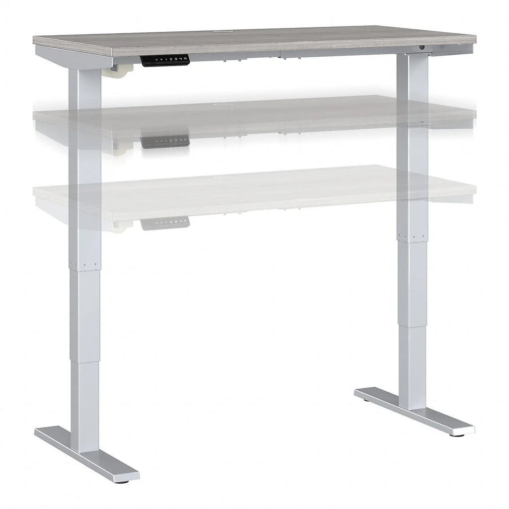 Adjustable Desk in Platinum Gray H878