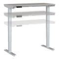 Adjustable Desk in Platinum Gray H878