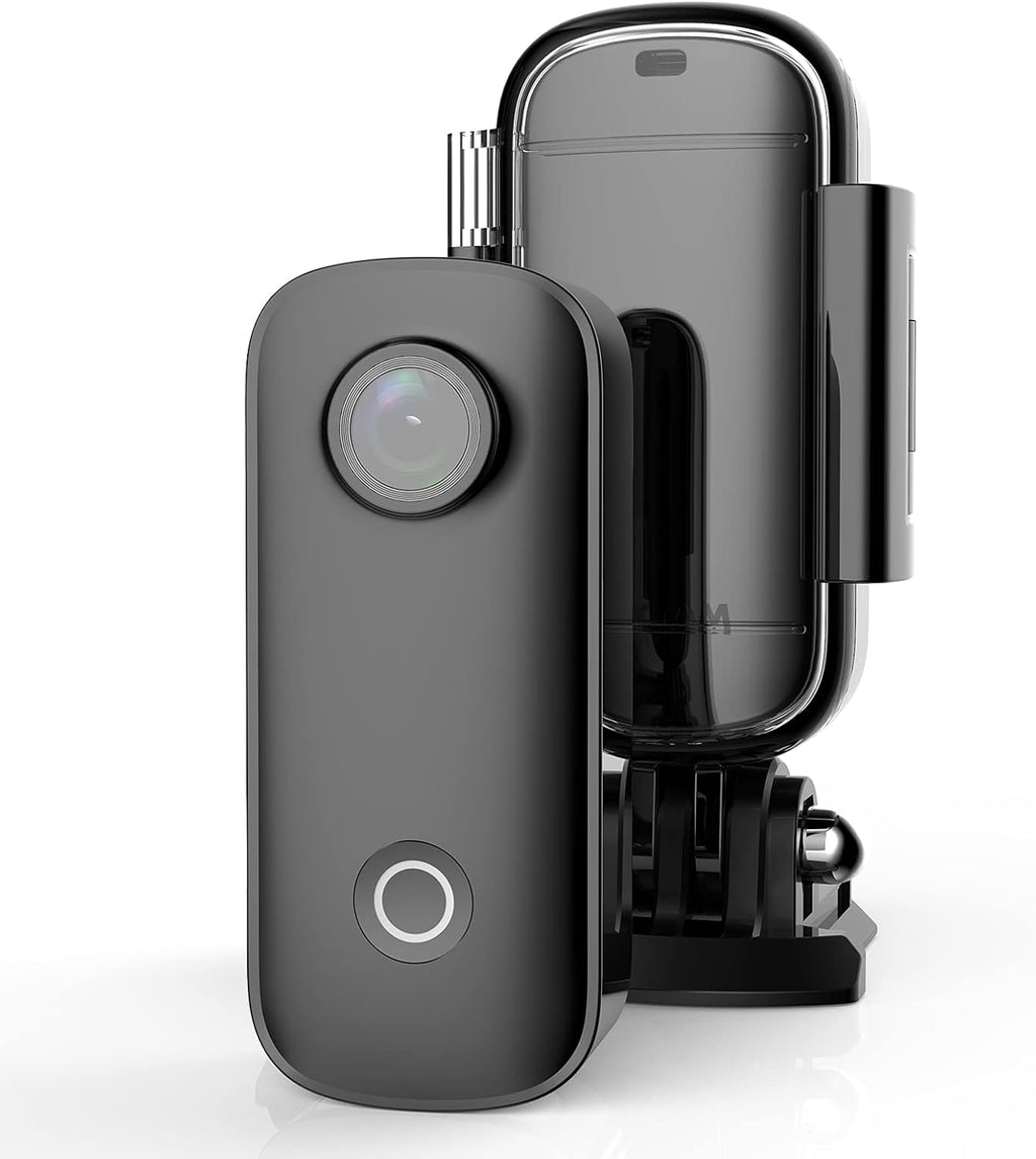 Small Action Camera 1080P 30FPS Waterproof Cam with Mounting Accessories P5730