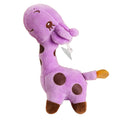 Purple 18cm Plush Stuffed Animal Giraffe Toy M87910