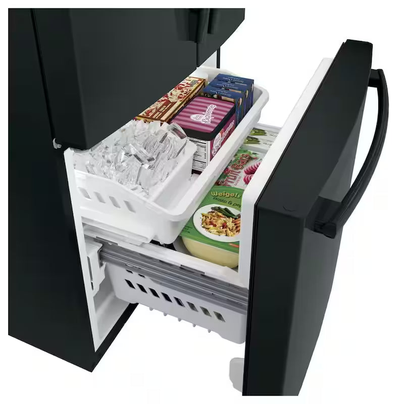 Black 24.7 cu. ft. French Door Refrigerator E811