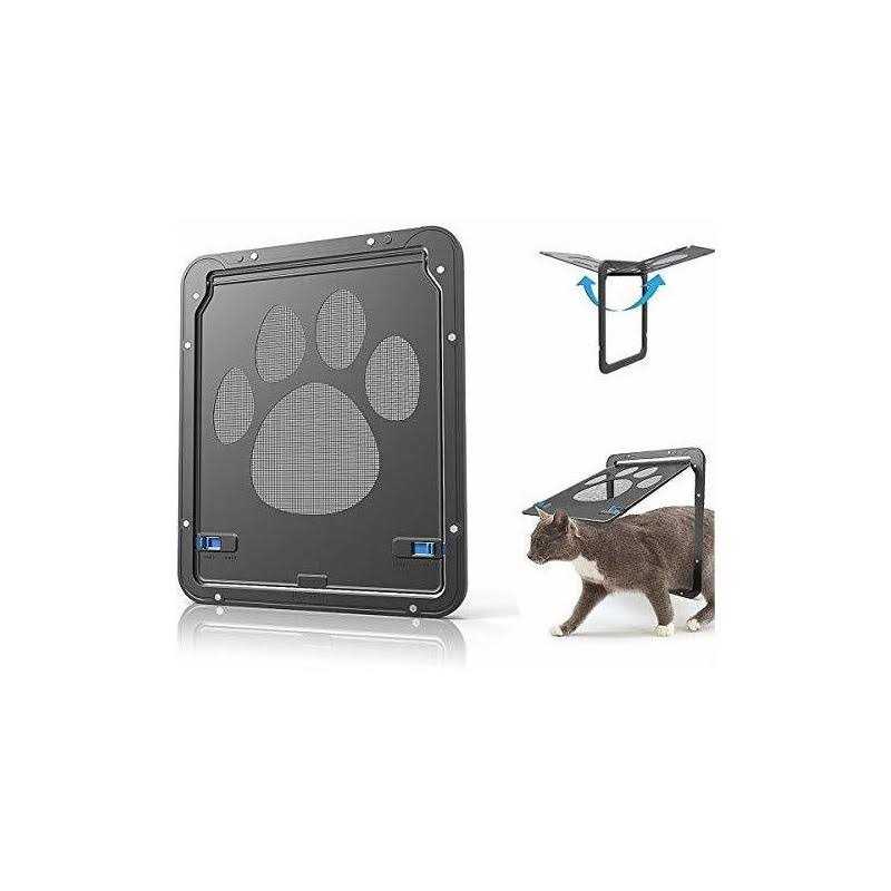 Lockable Magnetic Screen Pet Door C529102