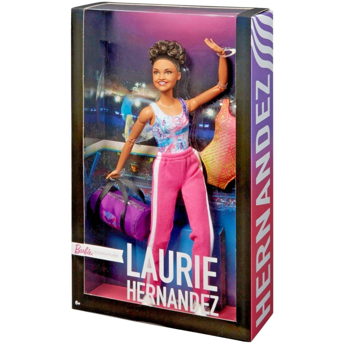Pink Gymnast Doll with Themed Accessories H864