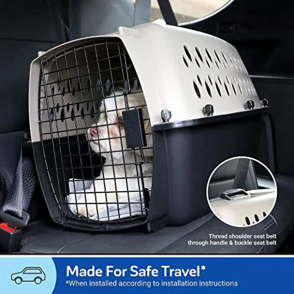 Plastic Travel Dog Kennel 32 Medium Dog Crate L894