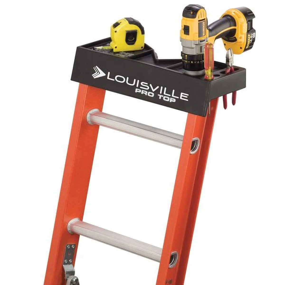 24' Fiberglass Extension Ladder, 300 lbs Load Capacity R253910