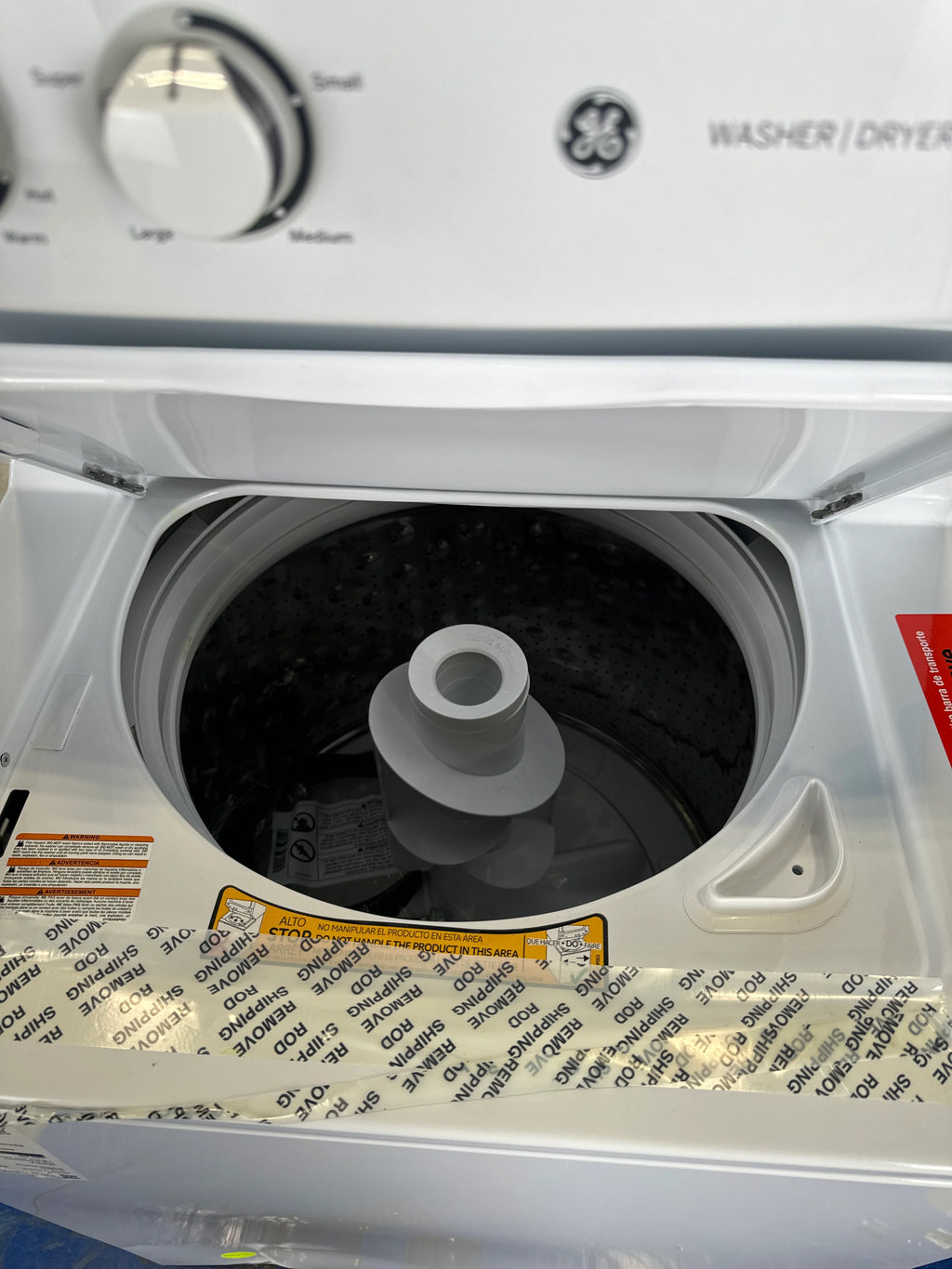 3.8 cu. ft. Washer 5.9 cu. ft. Electric Dryer Combo White X830704