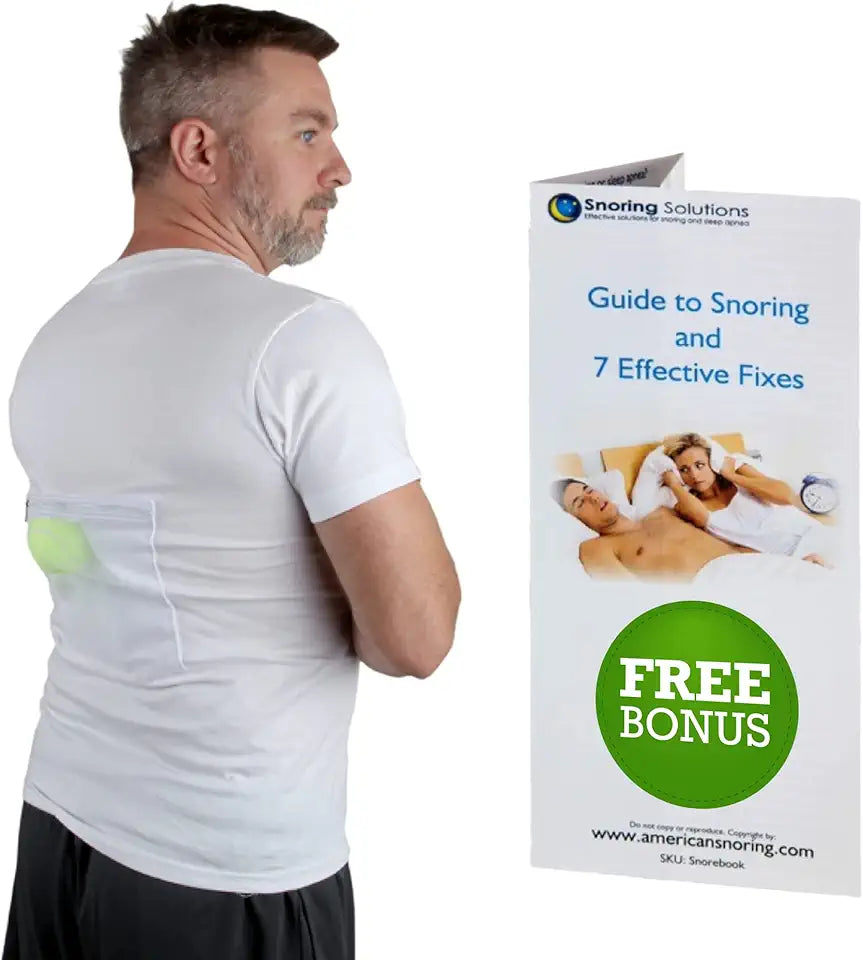 Snoring Aid T-Shirt White M X905907
