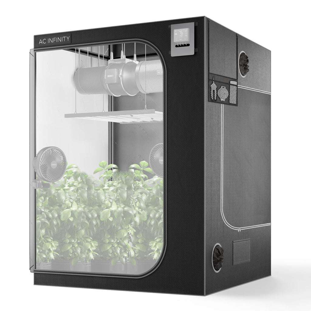 60"x60"x80" 2000D Diamond Mylar Canvas Grow Tent F4939