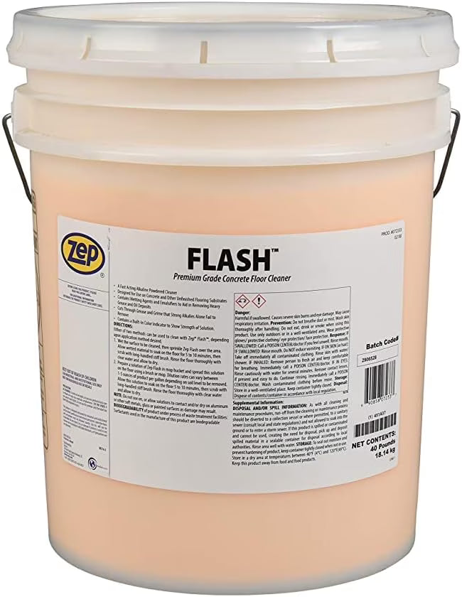 Powdered Concrete Floor Cleaner 40Lb D308