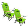 Green Beach Chair 2 Pack C217