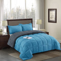 2pc Soft Premium Comforter Set Twin Turquoise V29902