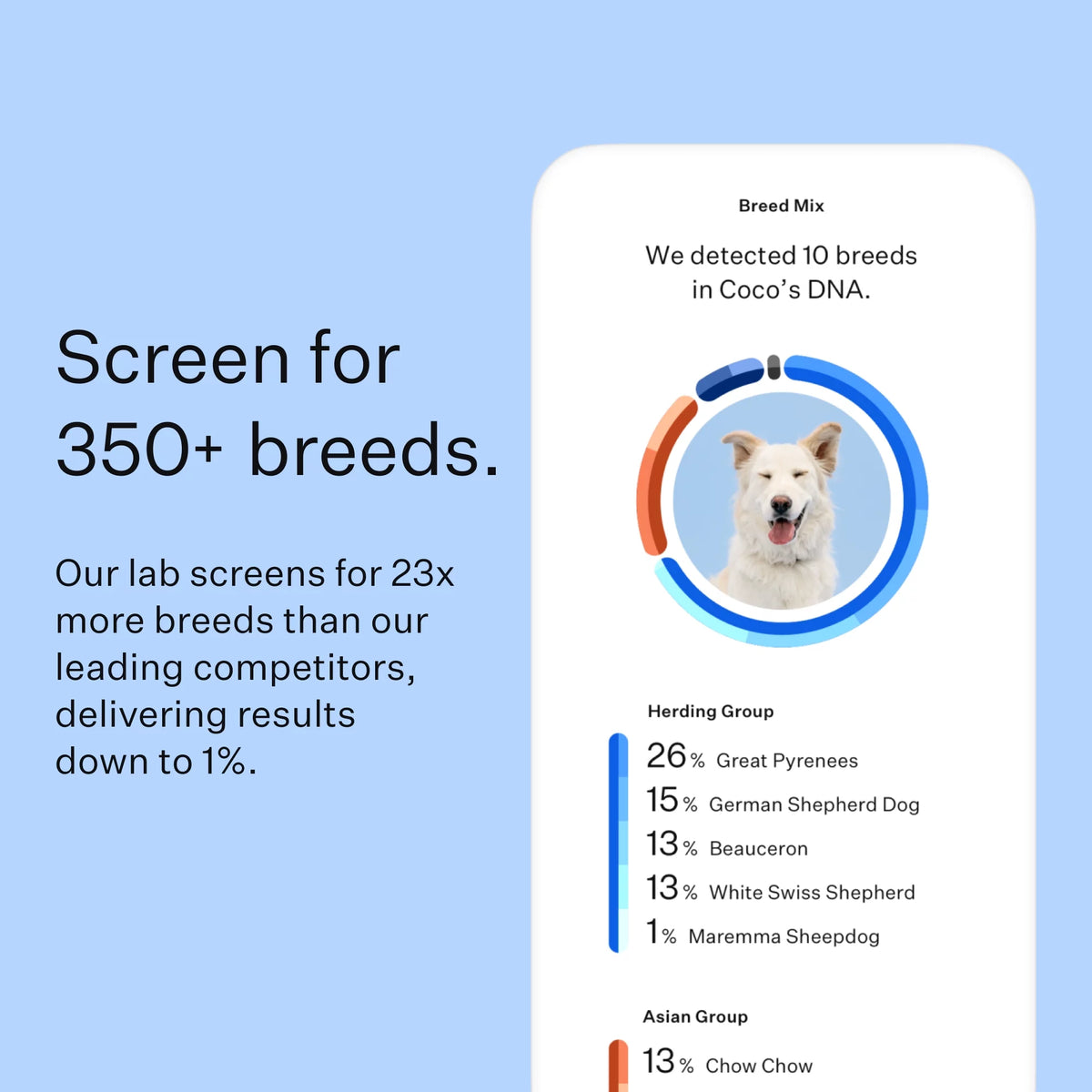 Dog Breed Discovery DNA Test Kit Q72446