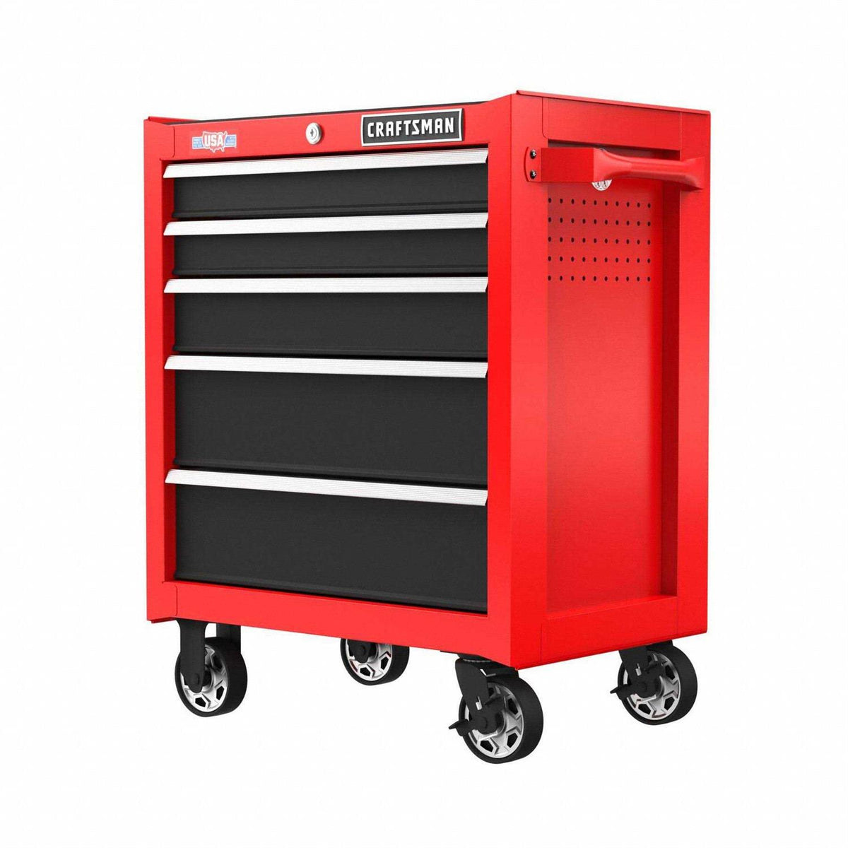 Red 5 Drawer Cabinet U56000
