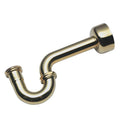 Antique Brass Flat P-Trap R9700