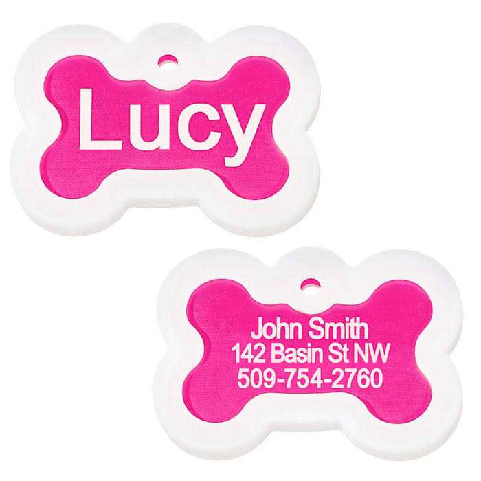 Anodized Aluminum Dog ID Tag I609749