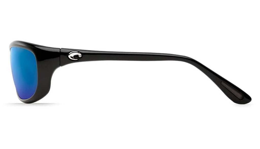 Shiny Black Blue Sunglasses T182460