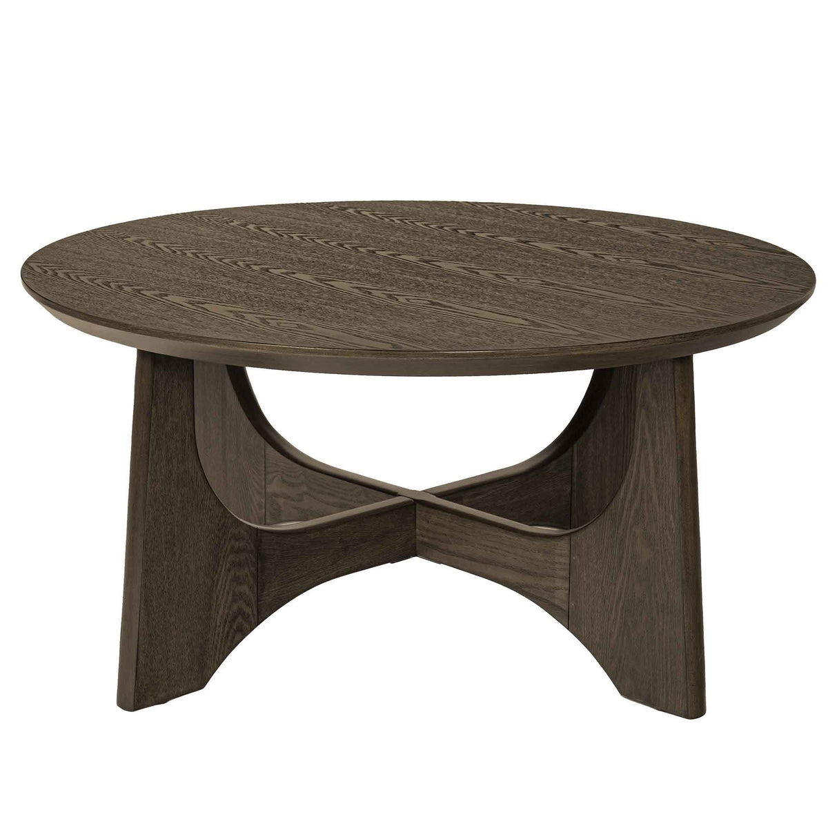 36" Round Wooden Coffee Table N661