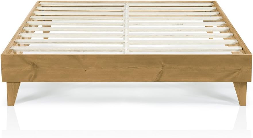 King Size Wood Platform Bed Frame K96555