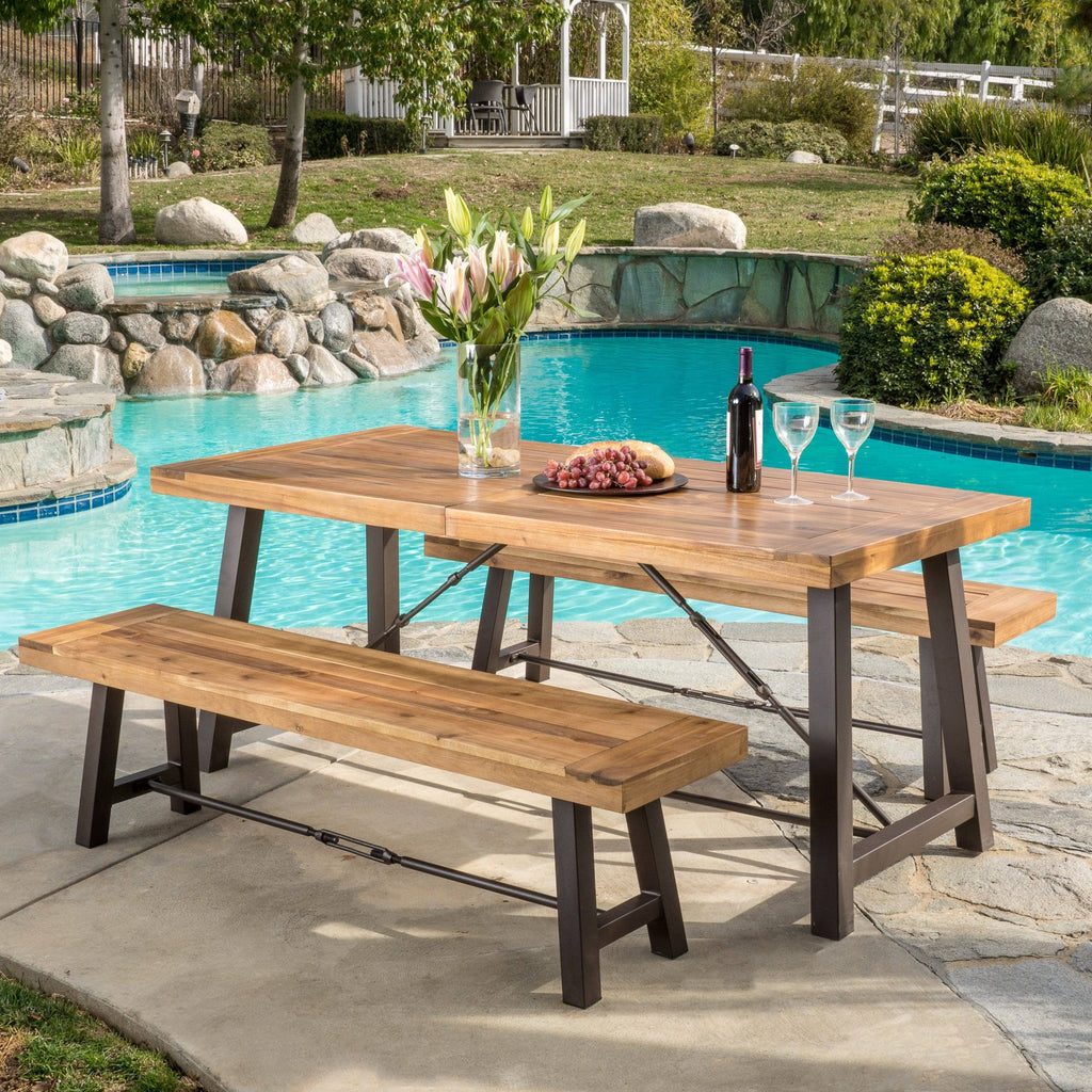 Acacia Wood Picnic Table G44459