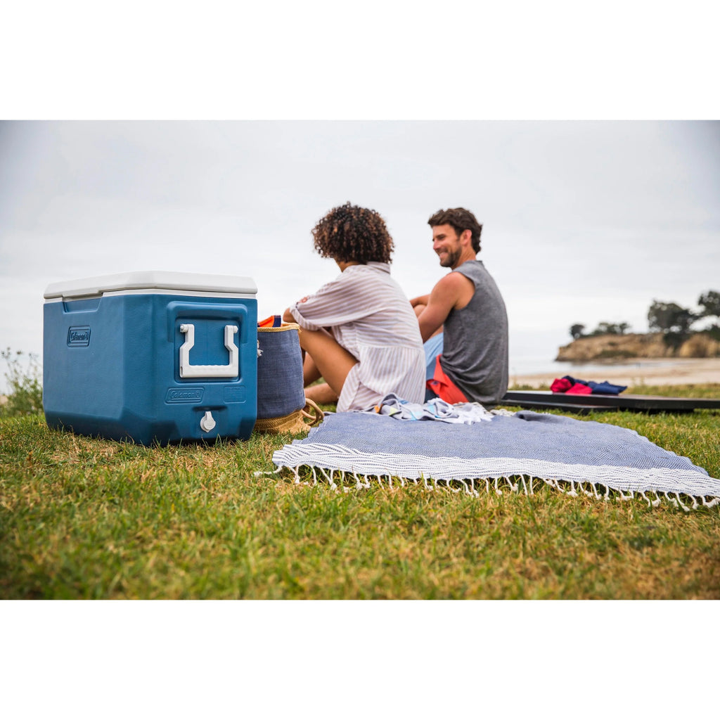 70-Quart Hard Sided Cooler, Blue E839